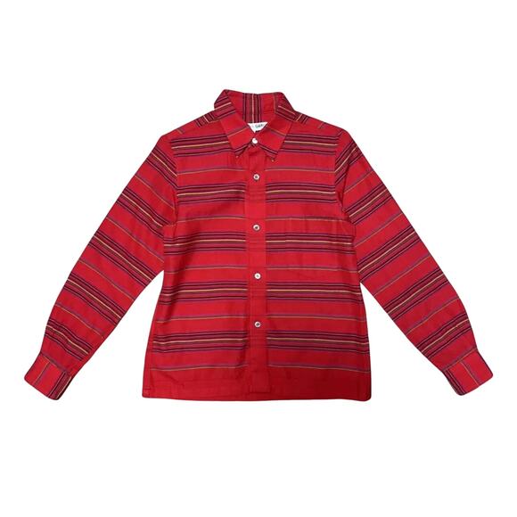 comme des garcons tricot red flannel shirt - Picture 1 of 9